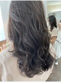 コテ巻き風デジタルパーマ
