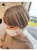 ミルクティーグレージュ