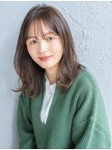 【Unami】大人可愛い 柔らかミディ 工藤 由佳