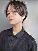 【morio池袋】綺麗でかっこいい黒髪ショート♪