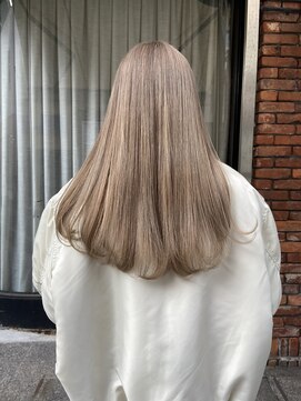 ケシキ大名(keshiki) ブリーチブロンドカラー/ホワイトミルクティーkeshiki