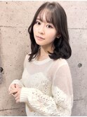 ミディアムレイヤー (ヨシンモリ)   【八王子美容室/韓国ヘア】