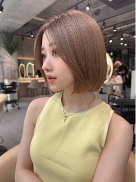 ロンドブルーム 天神大名店(Lond Bloom) 10代20代30代ショートボブ髪質改善丸みショート似合わせカット