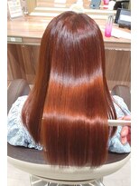 アッシュ 清瀬店(Ash)&nbsp;【髪質改善】オレンジブラウン系カラー　Ash清瀬 大嶋