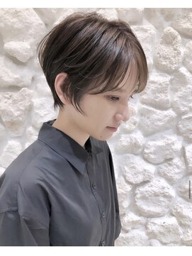 モアナバイヘッドライト 綱島店(Moana by HEADLIGHT) 【Moana綱島】#ハンサムショート#ベージュ#ショートレイヤー