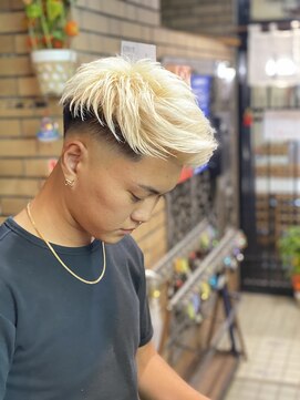 アントレース 東池袋店(UNTRACE) スパイキージェットショート　【メンズ/バーバー/理容室】