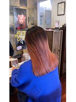 ヘアークリアー 草加&nbsp;ピンクベージュグラデーション