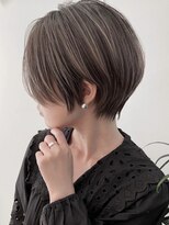 ハルキミナト ジャパン トウキョウ(HARUKI MINATO japan TOKYO)&nbsp;20代30代40代50代耳かけショート前髪なしハンサムショートカット