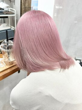 ロア 福岡天神本店(LORE) ダブルカラーベージュカラーケアブリーチカラーハイトーンカラー