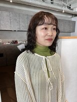 カフ(CAF) CAF FUKO くるくるパーマ/オリーブブラウン/大阪/心斎橋