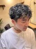 【メンズフルコース】カット＋カラー＋パーマ _13000円[南森町/扇町]