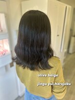 ワット 原宿店(W)&nbsp;【Jingu yui】オリーブベージュ #w22