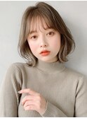 美髪レイヤーカットサイドバングイメチェン艶感モテ髪前髪