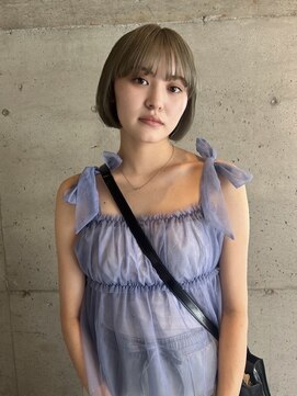 ニール(nier) オリーブベージュボブ中区袋町