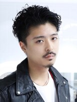 アップバング/メンズショート/スパイキーショート
