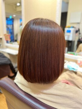 ポルトユイ(PORTE H) 髪質改善☆艶髪ボブ