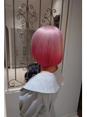 ピンクグラデーションカラー