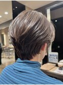 【大人女性におすすめ】手櫛で毛流れ再現*ナチュラルショート