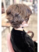 サーティエイト(38)&nbsp;ゆるふわカール くびれショート/カット/ショート/ボブ/元町