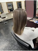 ホワイトグレーハイライト