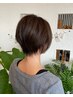 [平日限定/19時まで]カット＋眉毛カット＋マッサージシャンプー　￥5500