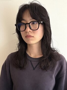 イーズ(e's) ロングニュアンスパーマ　〈riko〉