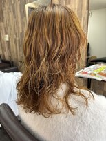 トリント 蘇我(TRINT)&nbsp;くしゃっとパーマ×ウルフ