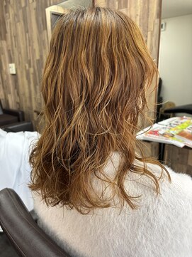 トリント 蘇我(TRINT) くしゃっとパーマ×ウルフ