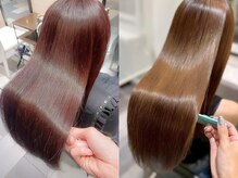 【縮毛矯正×カラー】はダメージレス施術だからできる!ブリーチ毛もご相談OK!