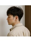 大人メンズツーブロックビジネススタイル 20代 30代 40代 50代