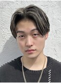 men's/メンズ/ダウンパーマ/黒染め/韓国/ブルーブラック/池袋