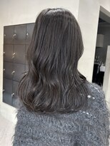 ヘアー アイス ルーチェ(HAIR ICI LUCE) ブリーチなしカラーオリーブベージュ冬カラー透明感カラー/今枝