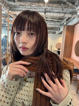 セーヌ ロク(ceine loq) 学芸大学【CEINEloq】レイヤーカット×イルミナカラー