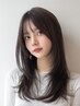 【印象UP♪120分】似合わせレイヤーカット+透明感カラー￥11900‐