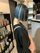 ペレ 原宿(PELE)&nbsp;ダブルカラー/ケアブリーチ/羽エクステ/原宿