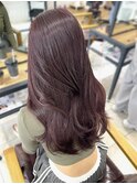 美髪レイヤーカット/顔まわりレイヤー/くびれロングレイヤー