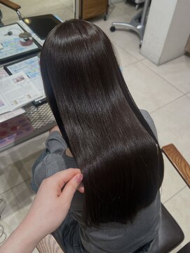 フォルテ 横浜店(FORTE) オリーブベージュ/オリーブグレージュ/髪質改善/赤み消しカラー