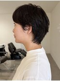 riko｜朝5分で雰囲気がでるショートパーマ