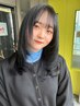 【顔まわりが気になる方♪】顔まわりストレート+カット10150円→7700円
