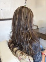 レノマ(renoma)&nbsp;髪質改善＊ロングレイヤーベージュ＊美髪