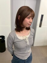 ローレン(LOREN) 透明感髪質改善ベージュダブルカラーミルクティーグレージュ