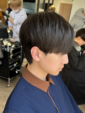 エルマーク 本山(L-MARK) マッシュヘア/波巻きパーマ/men's/スパイラルパーマ/眉
