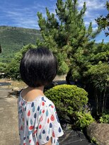 エン(en)&nbsp;重めショートボブ