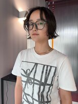シロ(Shiro)&nbsp;甘すぎない、ラフなボブパーマ