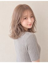 アミリー ひたち野うしく店(Amily)&nbsp;ハイライトバレイヤージュダブルカラーケアブリーチ20代30代