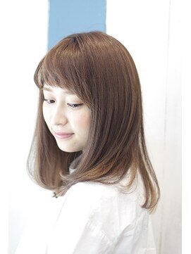 ガーデン ムサシコスギ(GARDEN MUSASHIKOSUGI) ナチュラルストレート/ワンカール/大人かわいい/美髪/伸ばしかけ