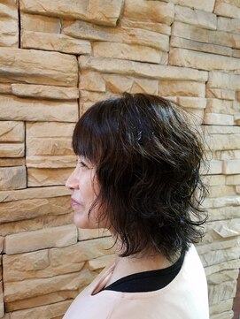 ルシェル(LE'CIEL) 外はねパーマ