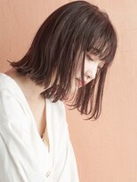 ミンクス 銀座店(MINX)&nbsp;切りっぱなし×小顔×外ハネボブ #モードミニマムボブ