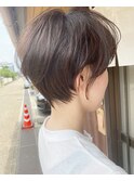 あたまのかたちがきれいになるマッシュショート