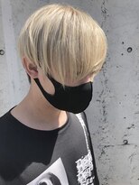 レーヴ(Reve)&nbsp;ホワイト系カラー×メンズマッシュ【レーヴ】